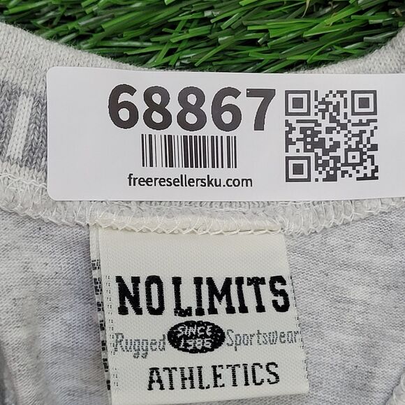 Vintage 90s No-Limits Tank-Top Large 21x28 Gray - Picture 8 of 10